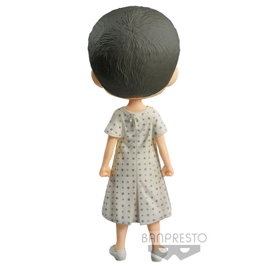 Vue arrière de la figurine BANPRESTO Eleven avec texture des vêtements et coiffure réaliste