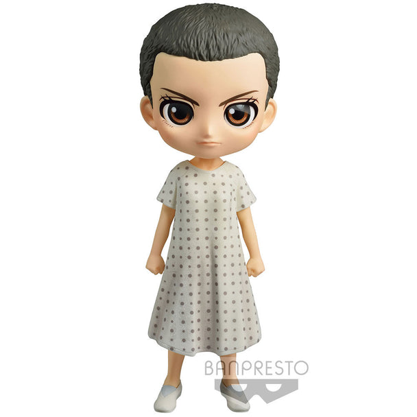 Figurine Stranger Things Eleven Vol.4 Q Posket de 13cm vue de face avec détails soignés