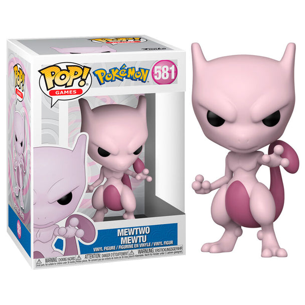 Figurine Funko POP Mewtwo de 9cm en vinyle présentée dans sa boîte cadeau officielle FUNKO