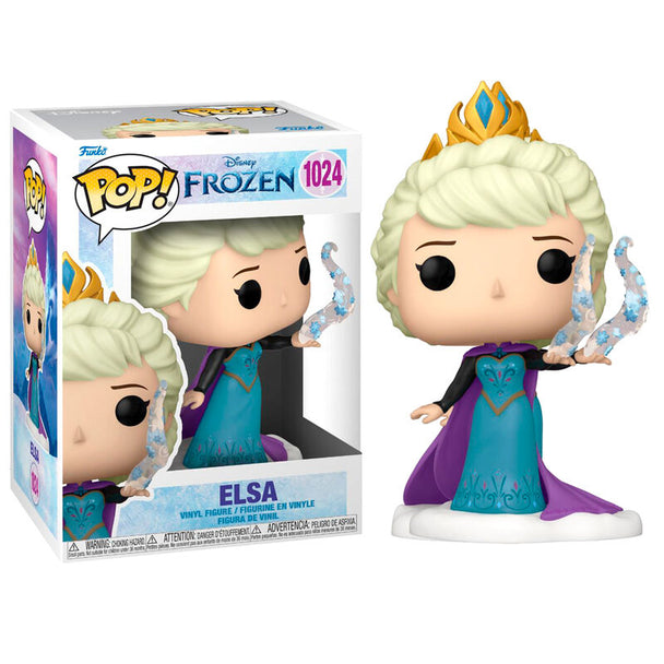 Figurine Funko POP Elsa Ultimate Princess de 9 cm dans sa boîte cadeau officielle