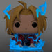 Version Chase rare de la figurine Edward Elric Funko POP avec finition spéciale brillante