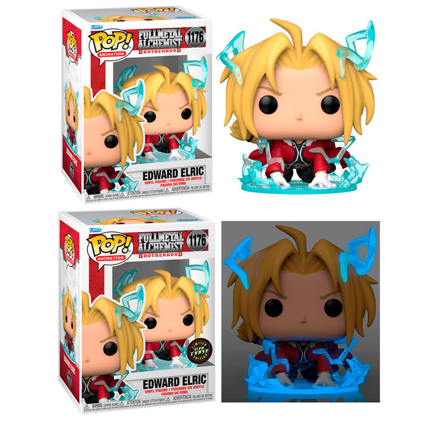 Figurine Funko POP Edward Elric de Full Metal Alchemist vue de face avec détails précis