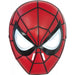 Masque enfant Spiderman Marvel rouge et noir avec motifs de toile d'araignée par RUBIES