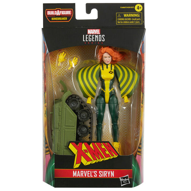 Figurine Marvel Legends Siryn 15 cm en position dynamique avec accessoires HASBRO