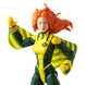 Vue arrière de la figurine Siryn Marvel Legends X-Men mettant en avant les détails du dos