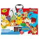 Mallette d'artiste Crayola Pokemon ouverte montrant crayons et feutres colorés avec design Pokemon