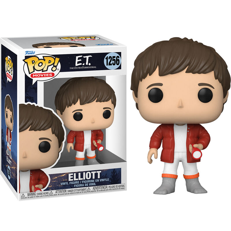 Figurine Funko POP E.T. The Extra-Terrestrial Elliott 9cm en boîte cadeau officielle