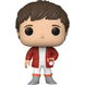 Vue de face de la figurine Funko POP Elliott avec E.T. sur l'épaule, édition 40e anniversaire