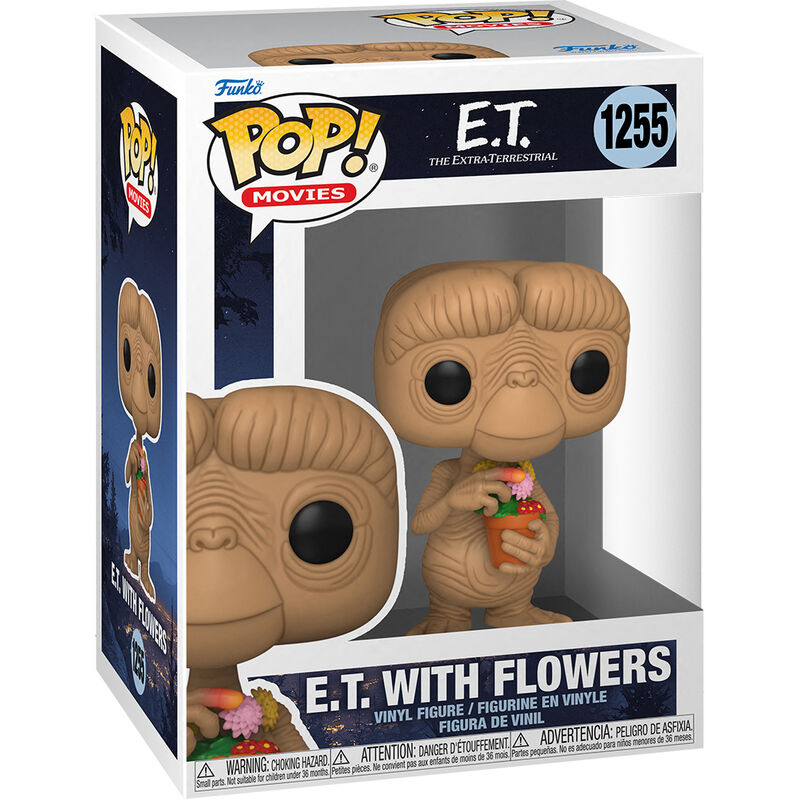 Packaging de la figurine Funko POP E.T. The Extra-Terrestrial avec design collector