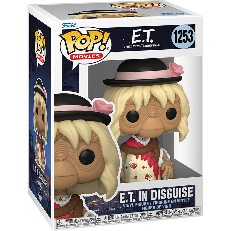 Packaging collector de la figurine Funko POP E.T. The Extra-Terrestrial 40e anniversaire