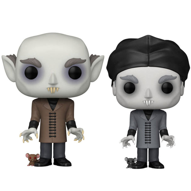 Figurine Funko POP Nosferatu 100th Anniversary vue de face dans sa boîte cadeau