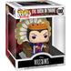 Vue rapprochée de la figurine Funko POP Reine Maléfique Disney montrant les détails du visage et des accessoires
