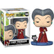 Vue rapprochée du visage détaillé de la figurine Funko POP Lady Tremaine Disney Villains