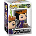 Détail de la figurine Funko POP Queen Grimhilde mettant en valeur les couleurs et finitions vinyl