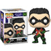 Figurine Funko POP Robin Gotham Knights DC Comics en vinyle de 9 cm dans sa boîte vitrine transparente