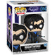 Vue latérale de la figurine Funko POP Nightwing Gotham Knights mettant en avant les détails du vinyle