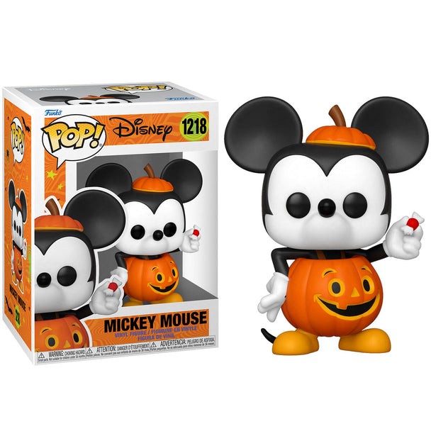 Figurine Funko POP Mickey Trick or Treat Disney en vinyle de 9 cm dans sa boîte cadeau originale