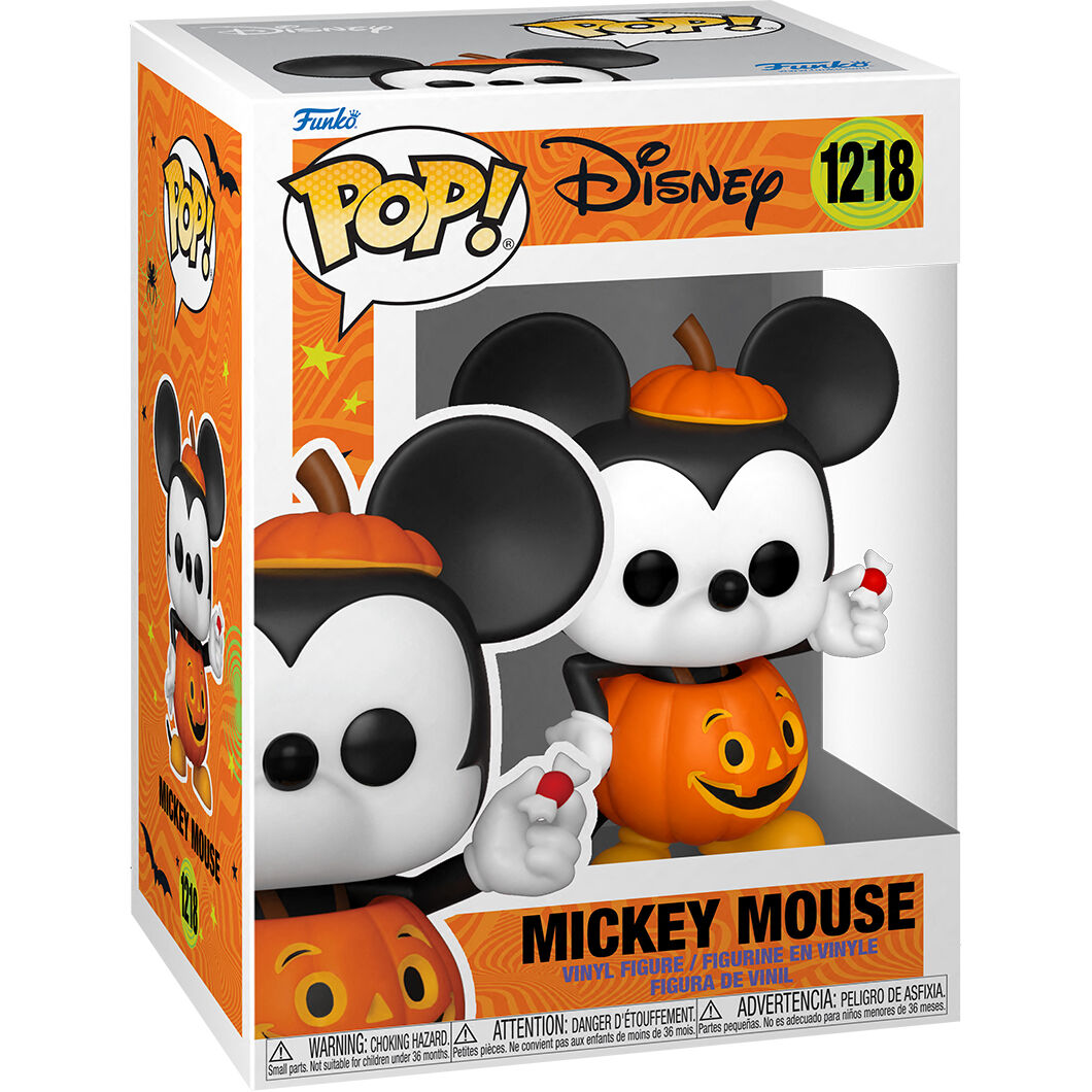 Boîte cadeau originale de la figurine Funko POP Mickey Trick or Treat Disney, idéale pour collection