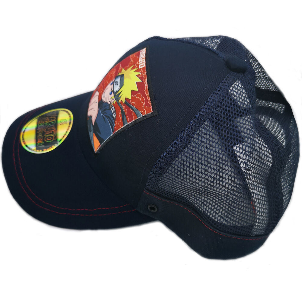 Casquette Naruto junior portée par un enfant, montrant le confort et l'ajustement