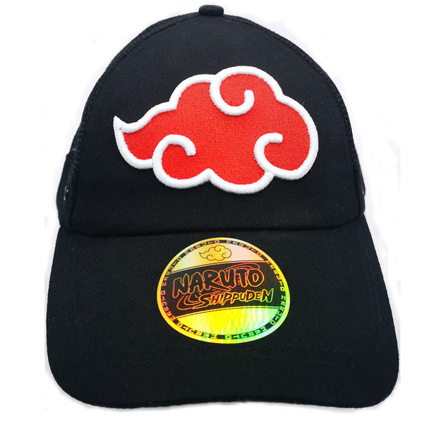 Casquette Naruto junior PIERROT vue de face en taille 56-58 avec logo Naruto distinctif