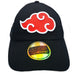 Casquette Naruto junior PIERROT vue de face en taille 56-58 avec logo Naruto distinctif