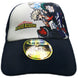 Profil gauche de la casquette My Hero Academia montrant les détails du tissu et la qualité de fabrication