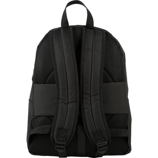 Vue latérale du sac à dos Pikachu montrant les bretelles rembourrées et ajustables en polyester durable