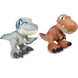 Peluche Jurassic World PLAY BY PLAY de 46 cm vue de face avec détails réalistes
