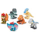 Peluche Jurassic World 25cm vue de face avec détails réalistes et couleurs vives