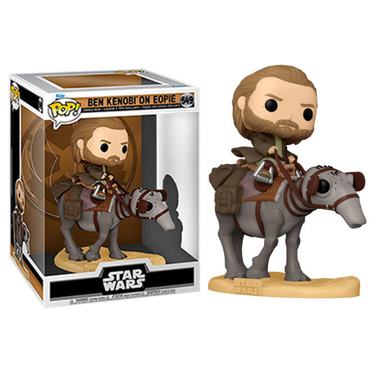 Figurine Funko POP Obi-Wan Kenobi Star Wars en vinyle de 9 cm dans sa boîte vitrine transparente