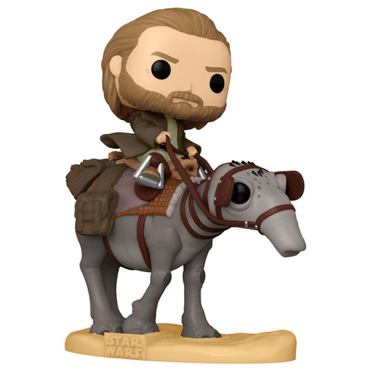 Emballage de la figurine Funko POP Obi-Wan Kenobi avec logo Star Wars visible sur la boîte