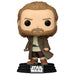 Vue rapprochée de la figurine Funko POP Obi-Wan Kenobi montrant son design unique et sa finition