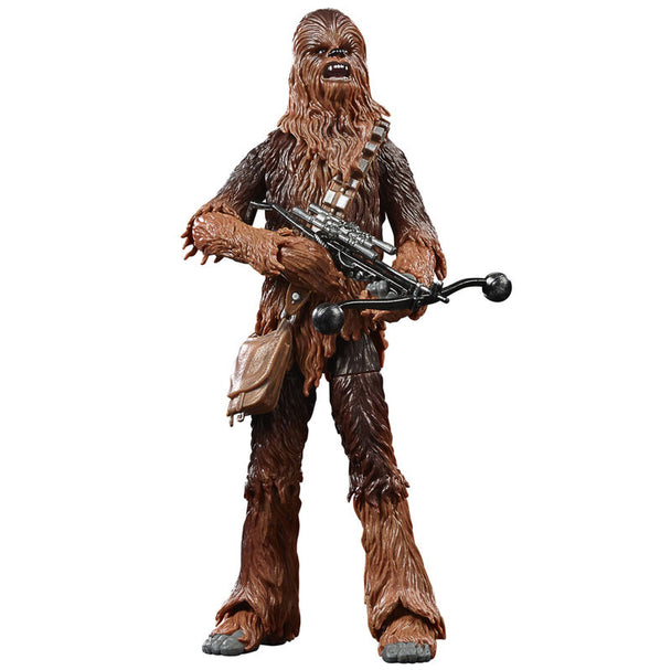 Détail des accessoires inclus avec la figurine Chewbacca de 15 cm de la collection Star Wars The Black Series