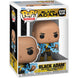 Photo rapprochée des mains et accessoires de la figurine Black Adam Funko POP 9cm
