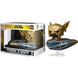 Figurine POP FUNKO Black Adam en Cruiser vue de face avec détails précis et couleurs vives