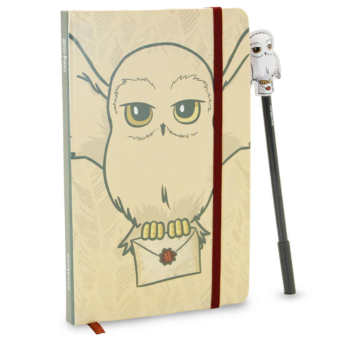 Ensemble complet du set Harry Potter Hedwig avec boîte cadeau élégante