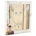 Vue rapprochée de la couverture rigide du journal Harry Potter Hedwig