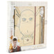 Vue rapprochée de la couverture rigide du journal Harry Potter Hedwig
