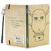 Journal Harry Potter Hedwig de 100 pages avec marque-page et fermeture élastique