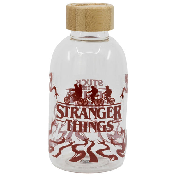 Détail du bouchon hermétique de la bouteille réutilisable STOR Stranger Things