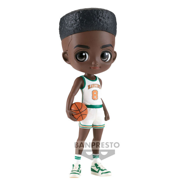 Figurine Lucas Vol.2 Q Posket de Stranger Things vue de face avec détails précis et couleurs vives