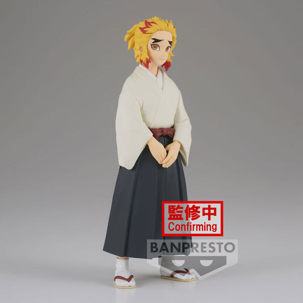 Figurine Senjuro Rengoku Demon Slayer Vol.25 vue de face avec détails précis