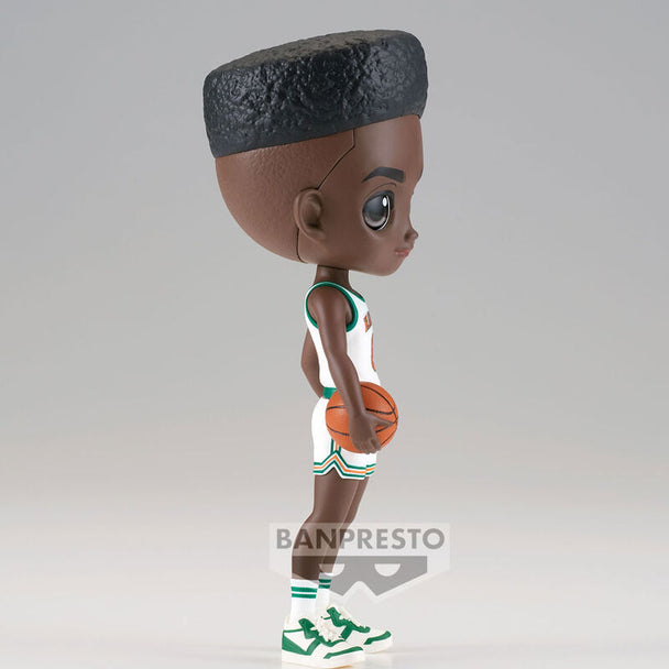 Profil gauche de la figurine Lucas Vol.2 Q Posket montrant les traits caractéristiques du personnage