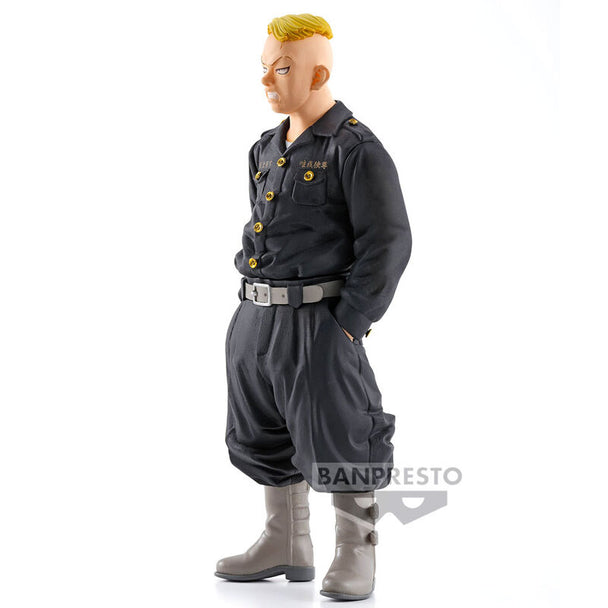 Gros plan sur le visage de la figurine Pah-Chin montrant les expressions fidèles au personnage