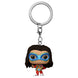 Zoom sur le porte-clés Funko Ms. Marvel montrant la finition soignée et le design miniature
