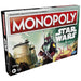 Cartes de propriété et cartes chance du jeu Monopoly Star Wars Boba Fett en espagnol