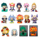 Emballage des figurines Funko Mystery Minis My Hero Academia Série 9 avec design coloré et logo officiel