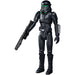 Détail du casque noir brillant de la figurine Imperial Death Trooper Star Wars Mandalorian