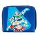 Portefeuille Loungefly Toy Story avec Jessie et Buzz Lightyear vu de face, détails brodés et imprimés colorés