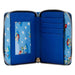 Côté du portefeuille Loungefly Toy Story en cuir vegan avec une finition soignée et design compact